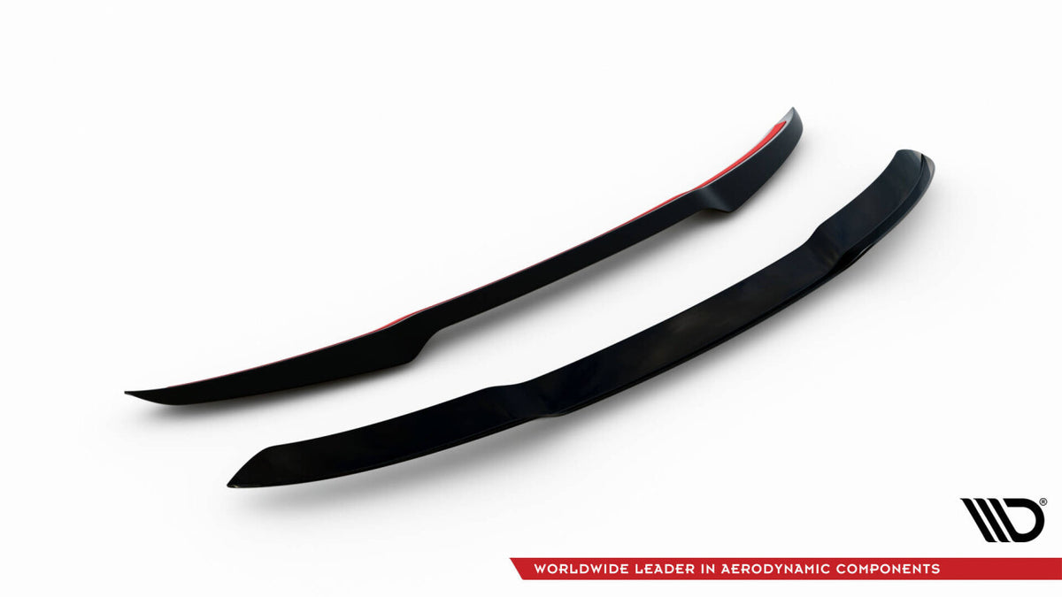 Heckspoiler Lippe passend für Mercedes C Kombi AMG-Line / 43 AMG S206 schwarz Hochglanz