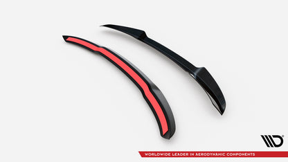 Heckspoiler Lippe passend für Mercedes C Kombi AMG-Line / 43 AMG S206 schwarz Hochglanz