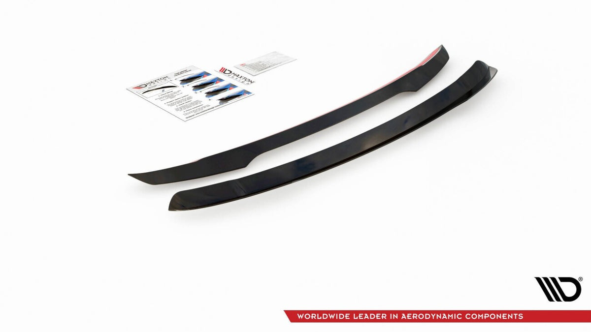 Heckspoiler Lippe passend für Mercedes C Kombi S205 schwarz Hochglanz