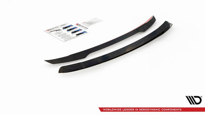 Heckspoiler Lippe passend für Mercedes C Kombi S205 schwarz Hochglanz
