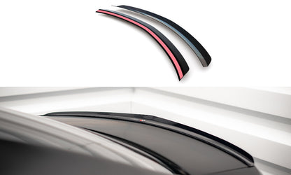 Heckspoiler Lippe passend für Mercedes C Limousine W204 / C Coupe C204 schwarz Hochglanz