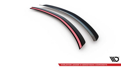 Heckspoiler Lippe passend für Mercedes C Limousine W204 / C Coupe C204 schwarz Hochglanz