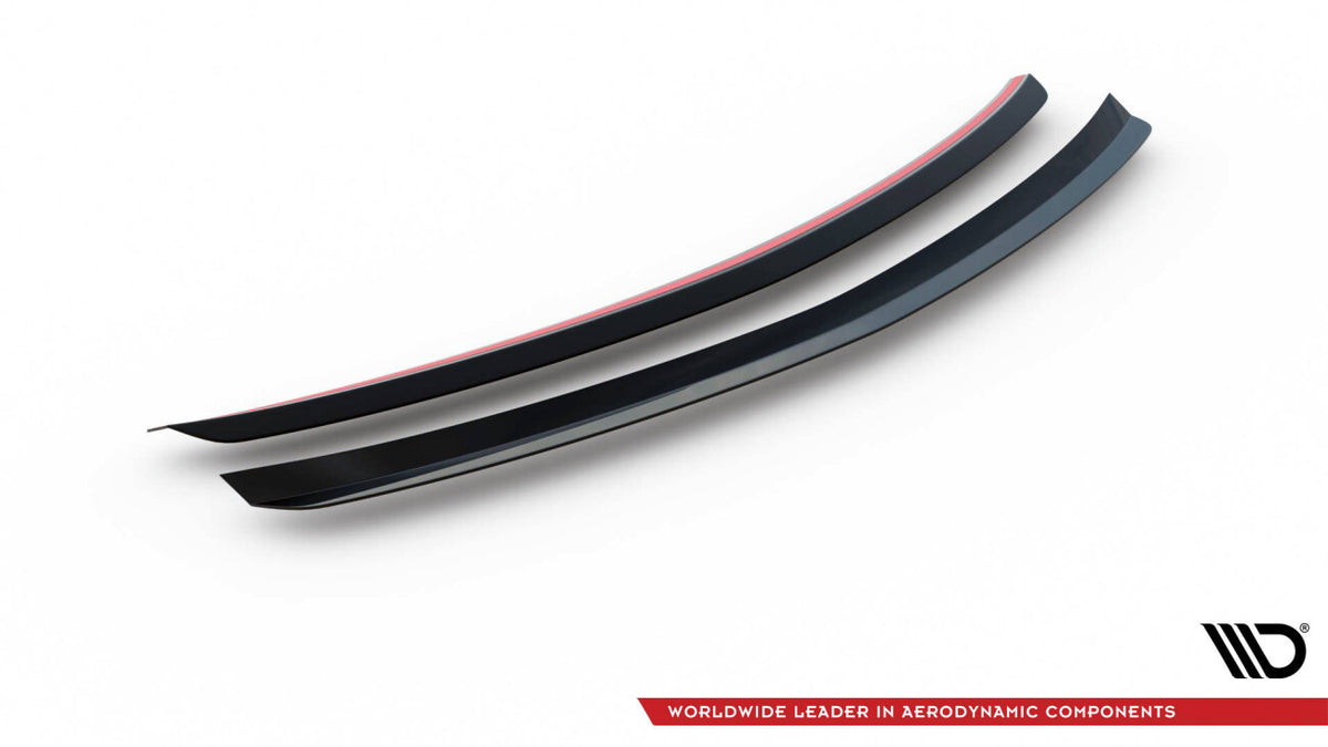 Heckspoiler Lippe passend für Mercedes C Limousine W204 / C Coupe C204 schwarz Hochglanz
