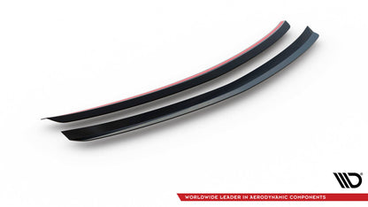 Heckspoiler Lippe passend für Mercedes C Limousine W204 / C Coupe C204 schwarz Hochglanz
