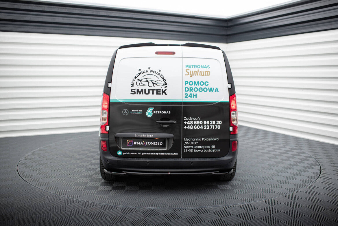 Heckspoiler Lippe passend für Mercedes Citan Mk1 schwarz Hochglanz