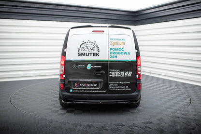 Heckspoiler Lippe passend für Mercedes Citan Mk1 schwarz Hochglanz