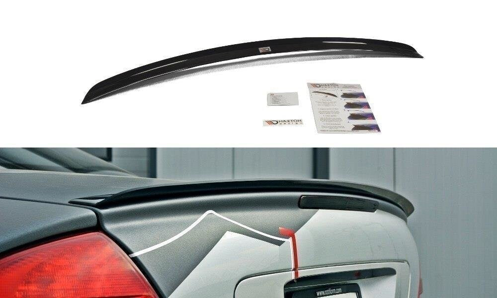 Heckspoiler Lippe passend für Mercedes CL-Klasse C215 schwarz Hochglanz