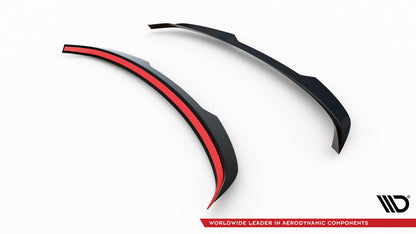 Heckspoiler Lippe passend für Mercedes CLA Shooting Brake 45 AMG / AMG-Line C117 schwarz Hochglanz