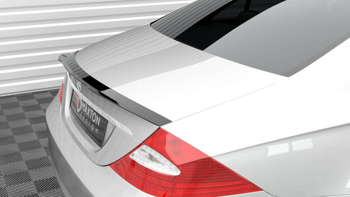 Heckspoiler Lippe passend für Mercedes CLS C219 schwarz Hochglanz