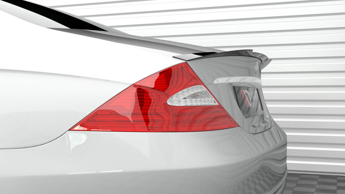 Heckspoiler Lippe passend für Mercedes CLS C219 schwarz Hochglanz