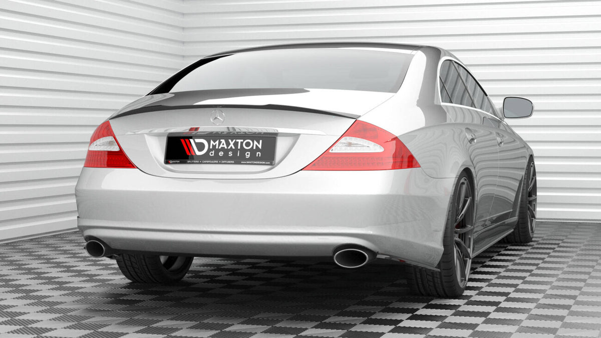 Heckspoiler Lippe passend für Mercedes CLS C219 schwarz Hochglanz