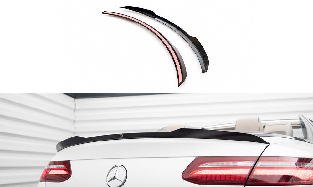 Heckspoiler Lippe passend für Mercedes E Cabriolet AMG-Line / E53 AMG A238 schwarz Hochglanz