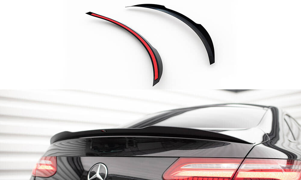 Heckspoiler Lippe passend für Mercedes E-Klasse W213 Coupe (C238) AMG-Line / 53 AMG schwarz Hochglanz