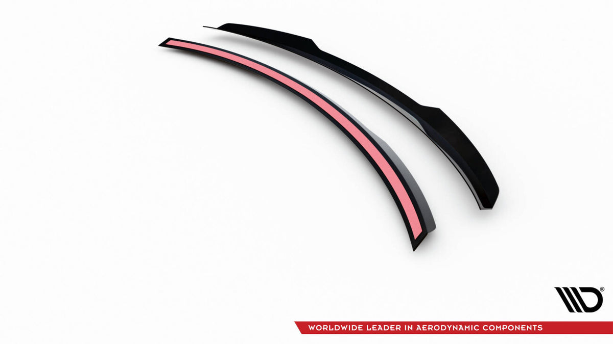 Heckspoiler Lippe passend für Mercedes E Limousine AMG-Line W213 FL schwarz Hochglanz