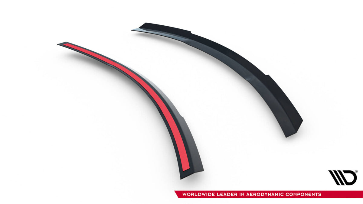 Heckspoiler Lippe passend für Mercedes GLA 45 AMG schwarz Hochglanz