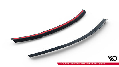 Heckspoiler Lippe passend für Mercedes GLA 45 AMG schwarz Hochglanz