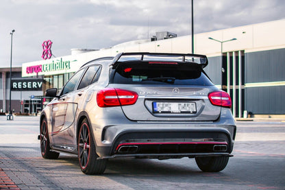 Heckspoiler Lippe passend für Mercedes GLA 45 AMG SUV (X156) vor FL Carbon Look