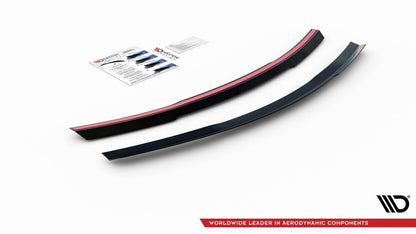 Heckspoiler Lippe passend für Mercedes GLA 45 AMG SUV (X156) vor FL Carbon Look