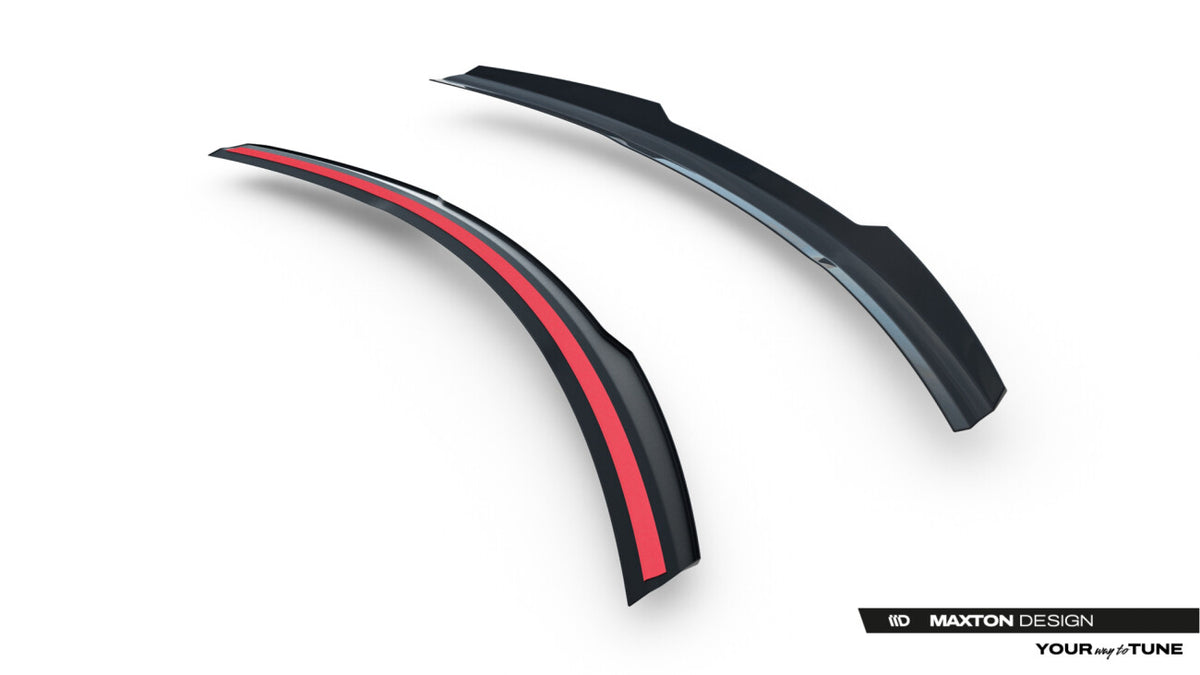 Heckspoiler Lippe passend für Mercedes GLA 45 AMG X156 FL schwarz Hochglanz