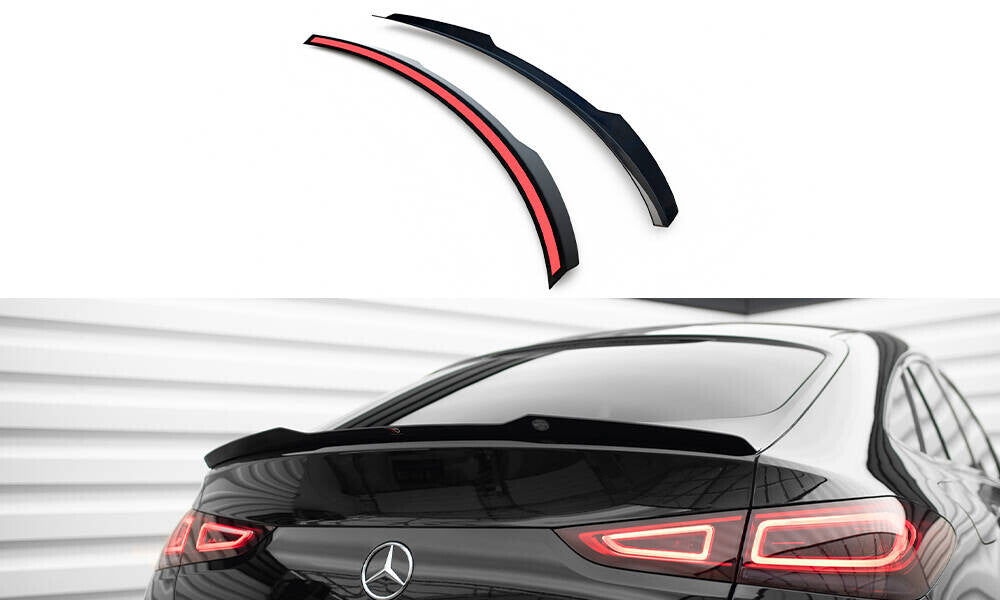 Heckspoiler Lippe passend für Mercedes GLE Coupe AMG-Line C167 / C167 FL schwarz Hochglanz