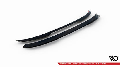 Heckspoiler Lippe passend für Mercedes GLE SUV AMG-Line / AMG W167 / W167 FL schwarz Hochglanz