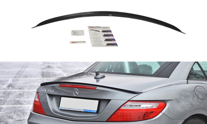 Heckspoiler Lippe passend für Mercedes SLK R172 schwarz Hochglanz