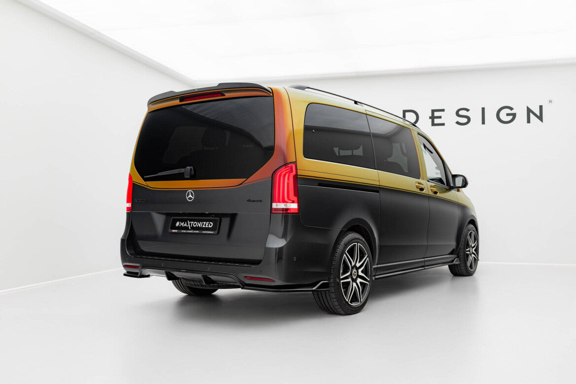 Heckspoiler Lippe passend für Mercedes V-Klasse AMG-Line W447 FL schwarz Hochglanz