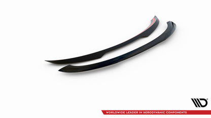 Heckspoiler Lippe passend für Mini Cooper Clubman John Cooper Works F54 schwarz Hochglanz