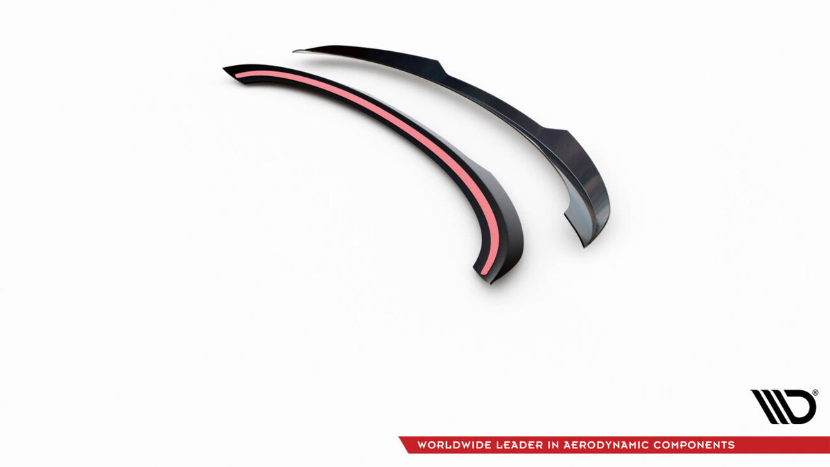Heckspoiler Lippe passend für Mini Cooper Clubman John Cooper Works F54 schwarz Hochglanz