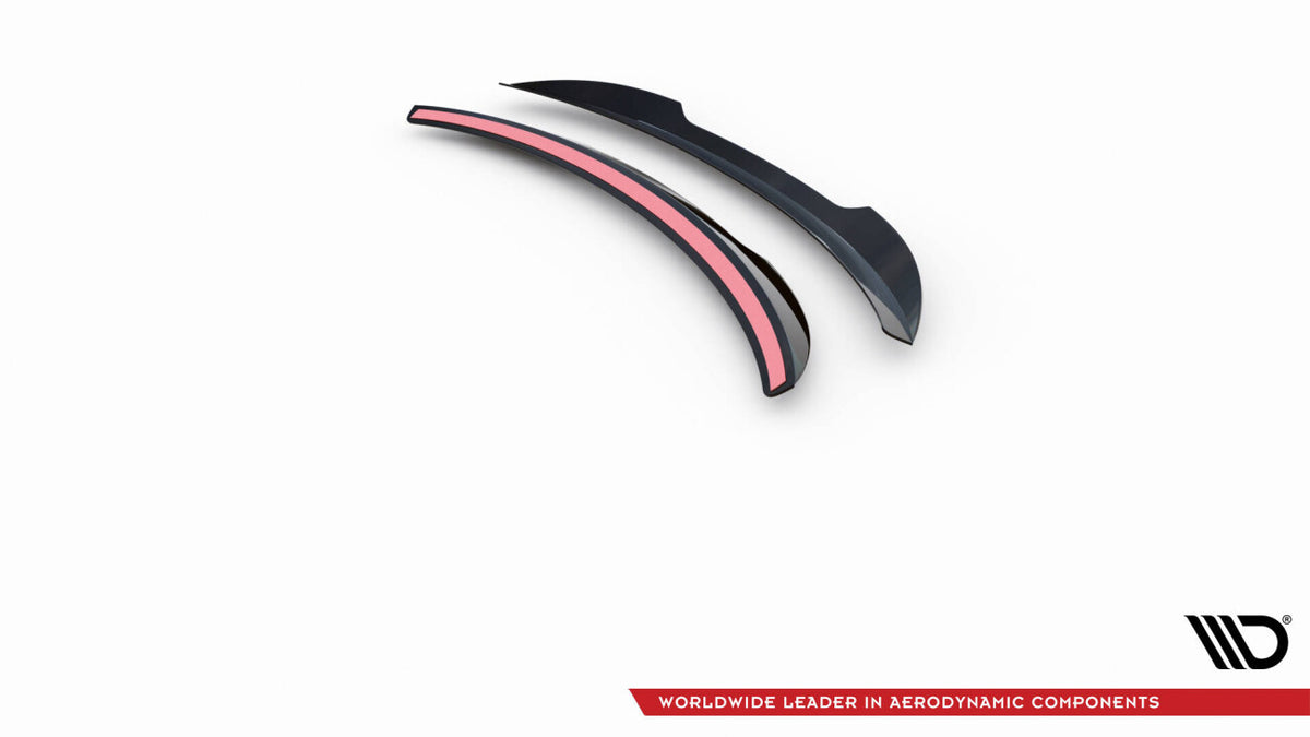 Heckspoiler Lippe passend für Mini Cooper Countryman R60 FL schwarz Hochglanz