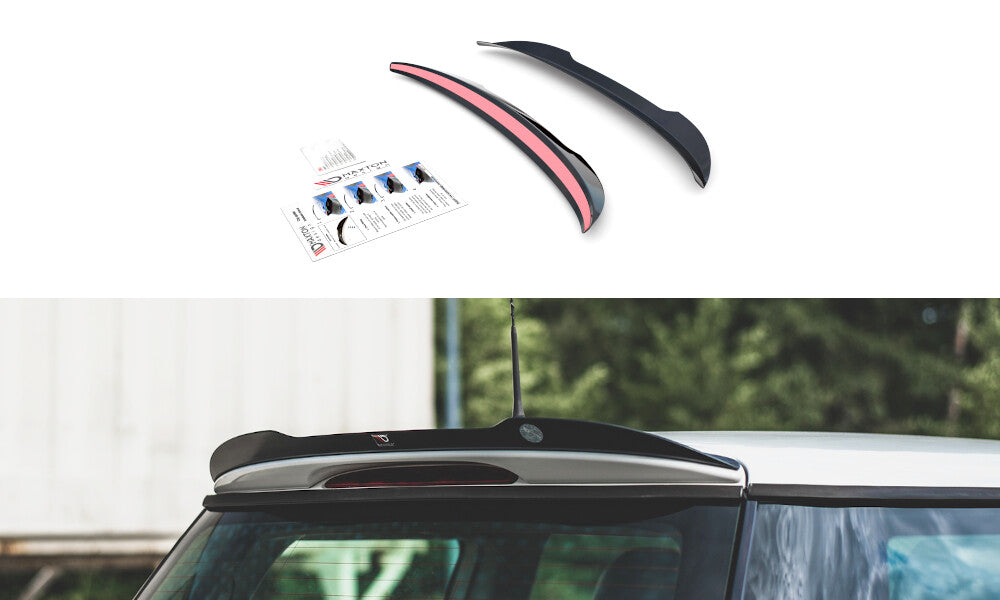 Heckspoiler Lippe passend für Mini Cooper / One R50 schwarz Hochglanz