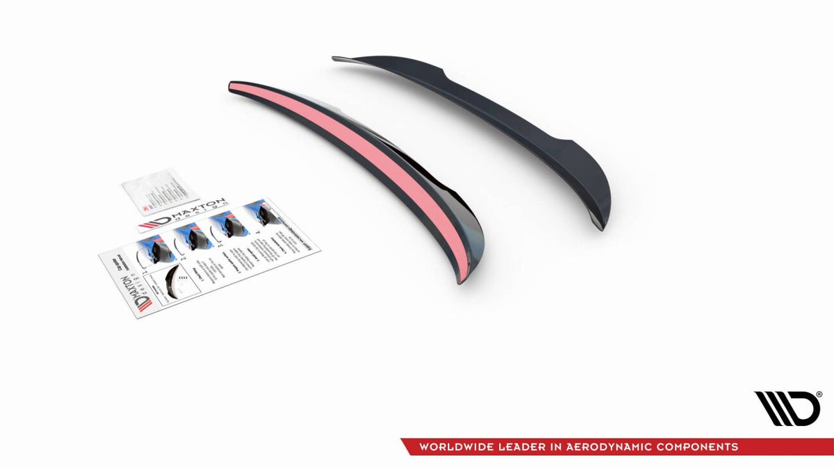 Heckspoiler Lippe passend für Mini Cooper / One R50 schwarz Hochglanz
