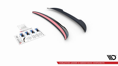 Heckspoiler Lippe passend für Mini Cooper / One R50 schwarz Hochglanz