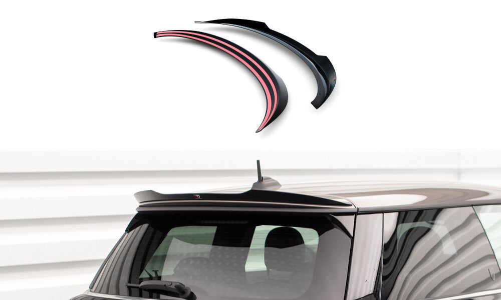 Heckspoiler Lippe passend für Mini Cooper S F56 FL schwarz Hochglanz