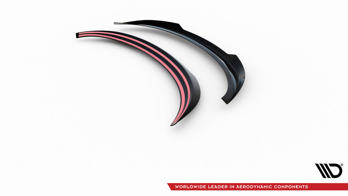 Heckspoiler Lippe passend für Mini Cooper S F56 FL schwarz Hochglanz