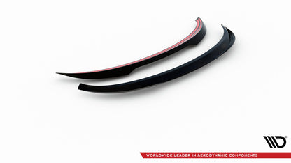Heckspoiler Lippe passend für Mini Cooper S F56 FL schwarz Hochglanz