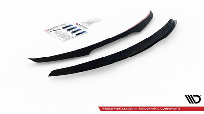 Heckspoiler Lippe passend für Mini Countryman Mk2 F60 JCW schwarz Hochglanz