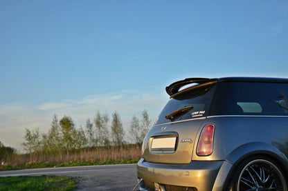 Heckspoiler Lippe passend für Mini R53 Cooper S JCW schwarz Hochglanz