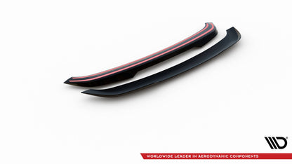 Heckspoiler Lippe passend für Porsche 718 Cayman 982c schwarz Hochglanz