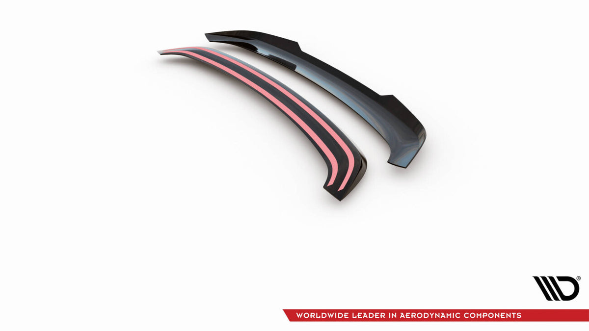 Heckspoiler Lippe passend für Porsche 718 Cayman 982c schwarz Hochglanz