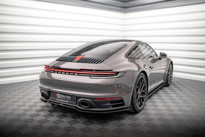 Heckspoiler Lippe passend für Porsche 911 Carrera 4S 992 schwarz Hochglanz