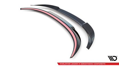 Heckspoiler Lippe passend für Porsche 911 Carrera 4S 992 schwarz Hochglanz