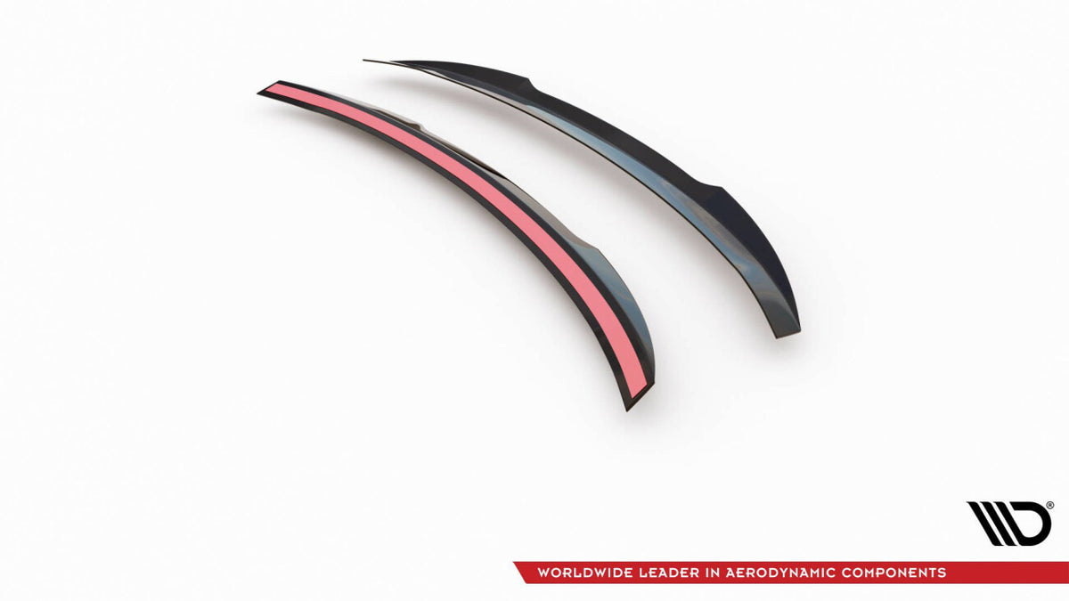 Heckspoiler Lippe passend für Porsche 911 Carrera 991 FL schwarz Hochglanz