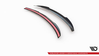 Heckspoiler Lippe passend für Porsche 911 Carrera 991 FL schwarz Hochglanz