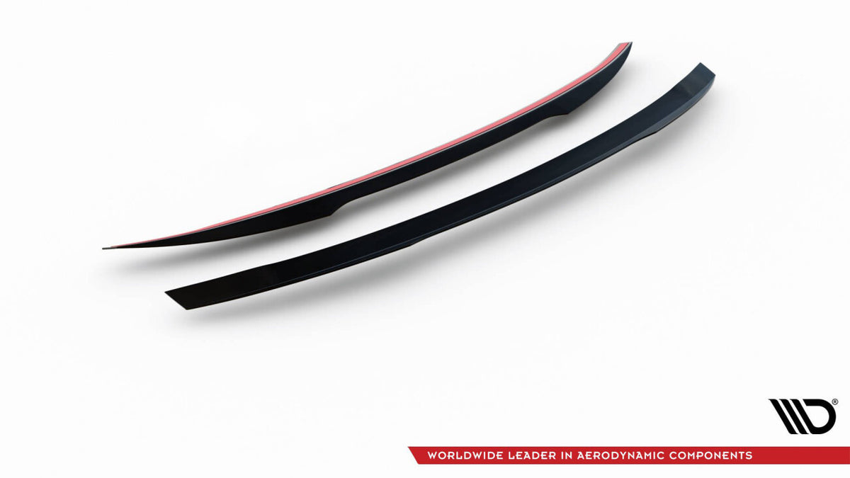 Heckspoiler Lippe passend für Porsche 911 Carrera 991 FL schwarz Hochglanz