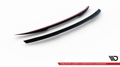 Heckspoiler Lippe passend für Porsche 911 Carrera 991 FL schwarz Hochglanz