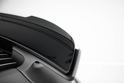Heckspoiler Lippe passend für Porsche 911 Turbo S Sport Package 992 schwarz Hochglanz