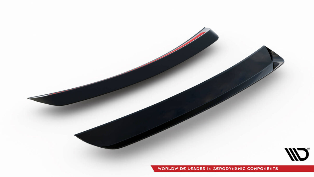 Heckspoiler Lippe passend für Porsche Boxster 987 schwarz Hochglanz