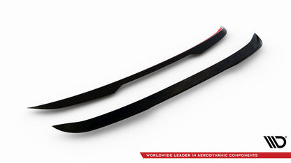Heckspoiler Lippe passend für Porsche Cayenne Coupe Mk3 schwarz Hochglanz