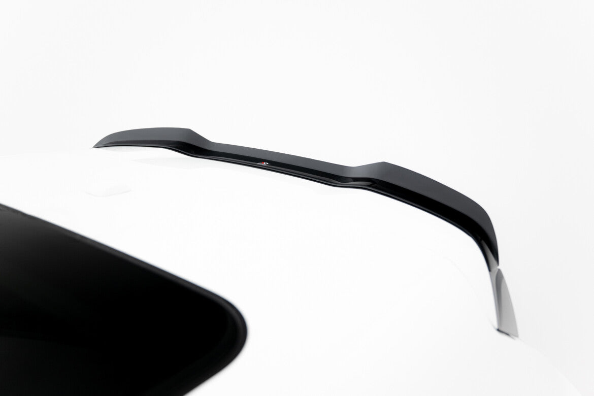 Heckspoiler Lippe passend für Porsche Cayenne Turbo / Standard Mk2 schwarz Hochglanz
